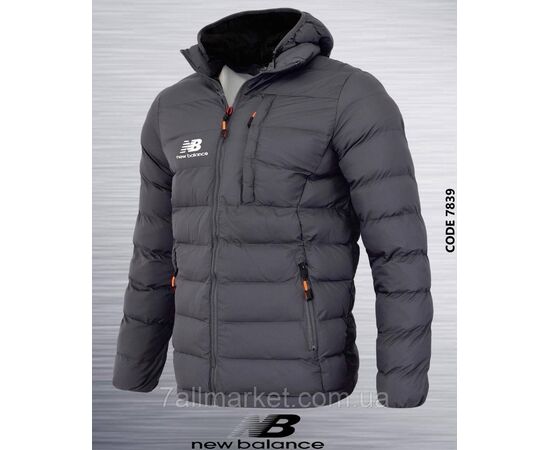 Фотография Куртка мужская демисезонная стеганная NEW BALANCE размеры 46-54 (2цв)  "REMAIN" недорого от прямого поставщика, изображение 2