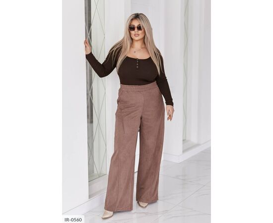 Фотография Женские стильные штаны БАТАЛ р.50-52;54-56;58-60;62-64 "LETTI" купить недорого от прямого поставщика, изображение 4