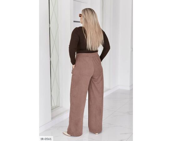 Фотография Женские стильные штаны БАТАЛ р.50-52;54-56;58-60;62-64 "LETTI" купить недорого от прямого поставщика, изображение 5