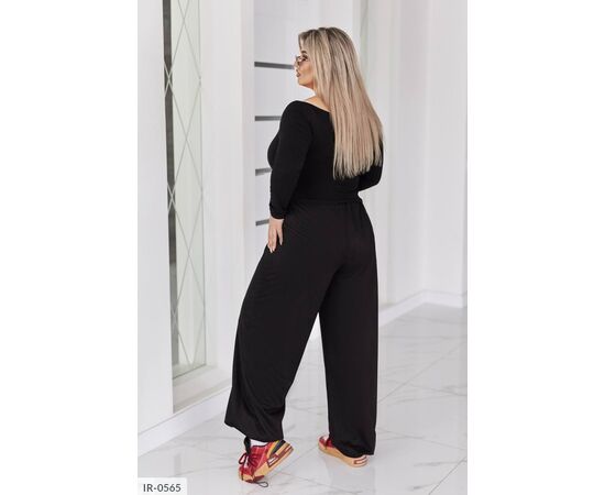 Фотография Женские стильные штаны БАТАЛ р.50-52;54-56;58-60;62-64 "LETTI" купить недорого от прямого поставщика, изображение 9