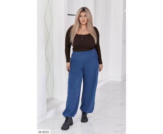 Фотография Женские стильные штаны БАТАЛ р.50-52;54-56;58-60;62-64 "LETTI" купить недорого от прямого поставщика, изображение 15