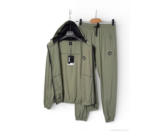 Фотография Спортивный костюм мужской Весна/осень A159 l.green (5 шт. р.сетка M-3XL) "OKMEL" недорого оптом от прямого поставщика, изображение 2