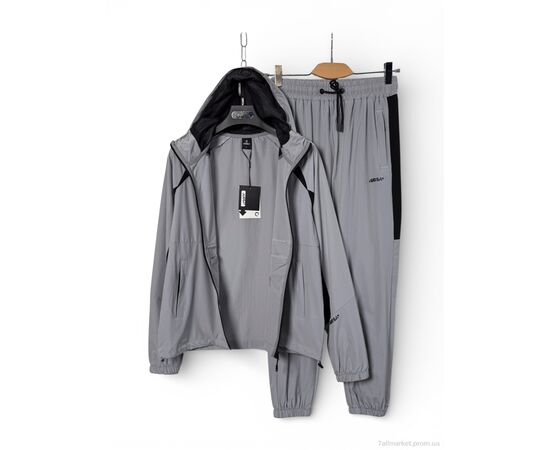 Фотография Спортивный костюм мужской Весна/осень A158 l.grey (5 шт. р.сетка M-3XL) "OKMEL" недорого оптом от прямого поставщика, изображение 2