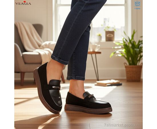 Фотография Туфли женские стильные Весна/осень N52-2 (8 пар р.36-41) "Veagia-ADA" недорого оптом от прямого поставщика, изображение 2