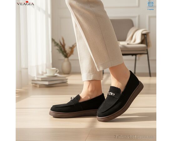 Фотография Туфли женские стильные Весна/осень N52-1 (8 пар р.36-41) "Veagia-ADA" недорого оптом от прямого поставщика, изображение 2