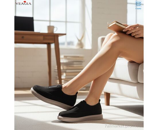 Фотография Туфли женские стильные Весна/осень N68-1 (8 пар р.36-41) "Veagia-ADA" недорого оптом от прямого поставщика, изображение 2