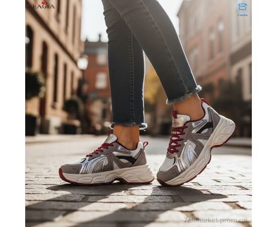 Фотография Кроссовки женские модные Весна/осень V983-2 (8 пар р.36-41) "Veagia-ADA" недорого оптом от прямого поставщика, изображение 3