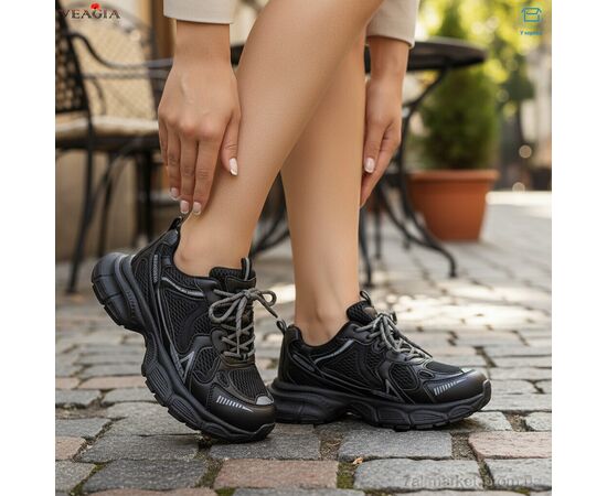 Фотография Кроссовки женские модные Весна/осень N66-1 (8 пар р.36-41) "Veagia-ADA" недорого оптом от прямого поставщика, изображение 2