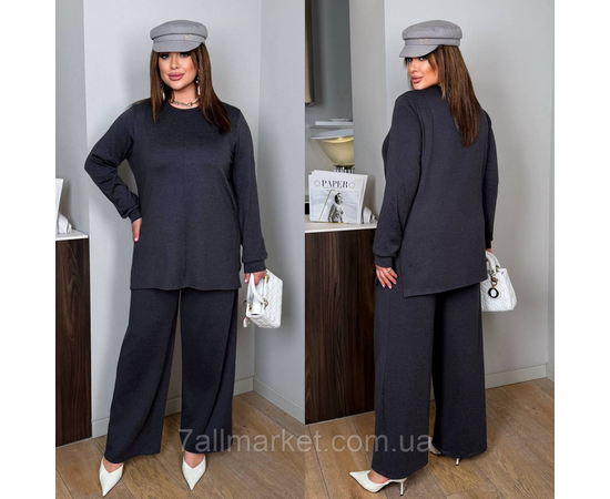 Фотография Костюм двойка женский ангоровый размеры 46-60 "LADA" недорого от прямого поставщик, изображение 2