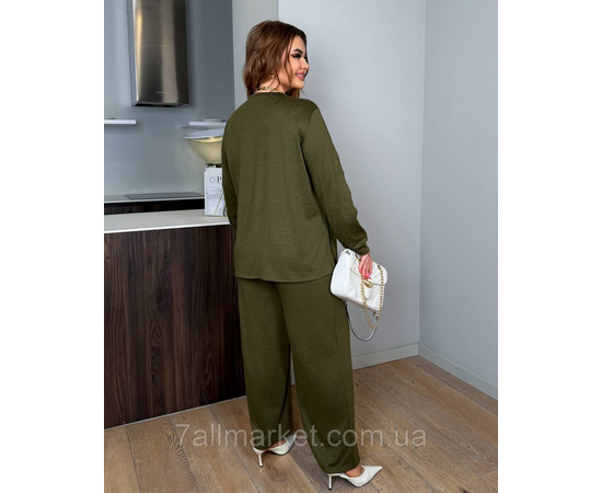 Фотография Костюм двойка женский ангоровый размеры 46-60 "LADA" недорого от прямого поставщик, изображение 3