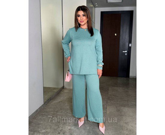 Фотография Костюм двойка женский ангоровый размеры 46-60 "LADA" недорого от прямого поставщик, изображение 3