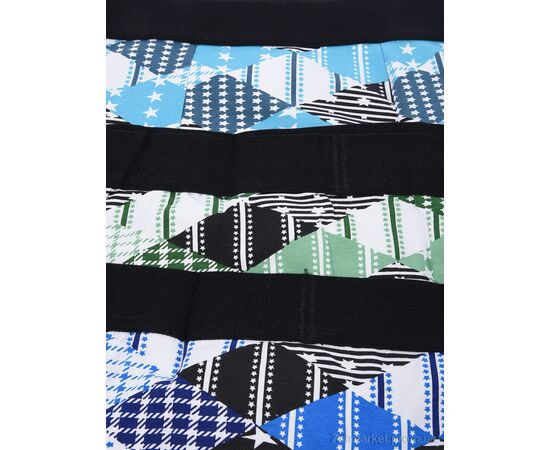 Фотография Трусы Весна/осень A1080 mix (08804) (24 шт. р.сетка L-3XL) "Obuvok" недорого оптом от прямого поставщика, изображение 4