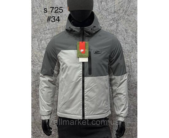 Фотография Куртка мужская демисезонная/двухсторонняя размеры L-4XL(3цв)"PROSTOMEN" недорого от прямого поставщика, изображение 3