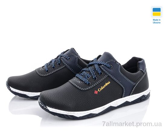 Кросівки чоловічі модні Весна/осінь Kluchkovskiy С22-2 черный (8 пар р.40-45) "Paolla" недорого оптом від прямого постачальника, зображення 2