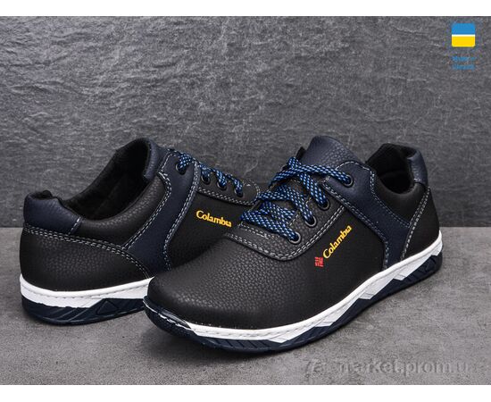 Кросівки чоловічі модні Весна/осінь Kluchkovskiy С22-2 черный (8 пар р.40-45) "Paolla" недорого оптом від прямого постачальника, зображення 3