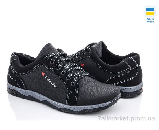 Кросівки чоловічі модні Весна/осінь Kluchkovskiy С27 черный (8 пар р.40-45) "Paolla" недорого оптом від прямого постачальника, зображення 2