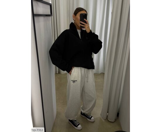 Фотография Худи женское р.S-M;M-L (3цв) "ANNVER" купить недорого от прямого поставщика, изображение 3