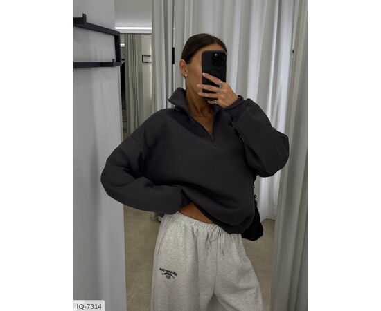 Фотография Худи женское р.S-M;M-L (3цв) "ANNVER" купить недорого от прямого поставщика, изображение 5