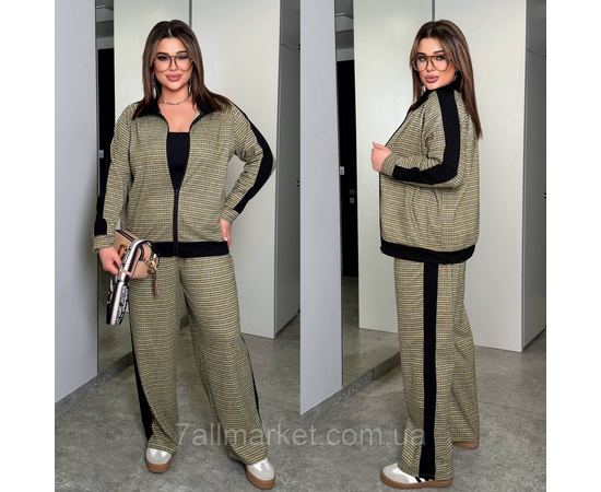 Фотография Костюм 2-ка женский прогулочный трикотаж Джерси (46-60) "LADA" недорого от прямого поставщика, изображение 2