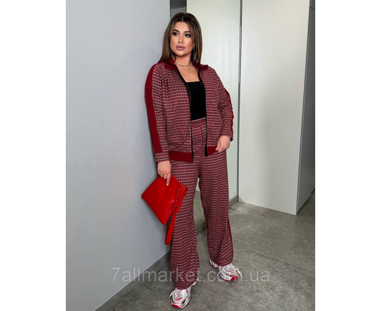 Фотография Костюм 2-ка женский прогулочный трикотаж Джерси (46-60) "LADA" недорого от прямого поставщика, изображение 3