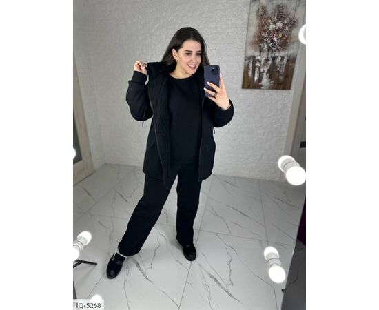 Фотография Жилетка женская БАТАЛ р.50-52;54-56;58-60 "VLADA" купить недорого от прямого поставщика, изображение 12