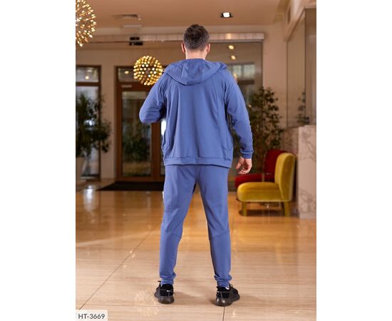 Фотография Мужской спортивный костюм двухнить р.48;50;52;54-56;58-60 "LETTI" купить недорого от прямого поставщика, изображение 11