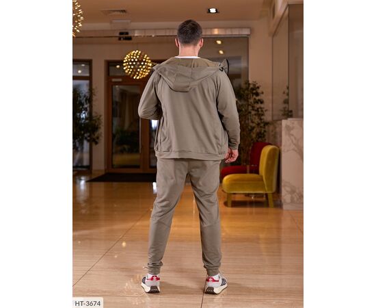 Фотография Мужской спортивный костюм двухнить р.48;50;52;54-56;58-60 "LETTI" купить недорого от прямого поставщика, изображение 7