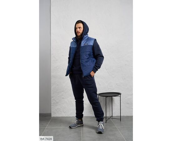 Чоловічий спортивний костюм на флісі р.48;50;52;54-56;58-60 "LETTI" купити недорого від прямого постачальника, зображення 20