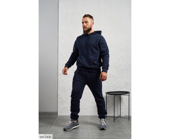 Чоловічий спортивний костюм на флісі р.48;50;52;54-56;58-60 "LETTI" купити недорого від прямого постачальника, зображення 16