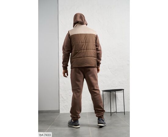 Чоловічий спортивний костюм на флісі р.48;50;52;54-56;58-60 "LETTI" купити недорого від прямого постачальника, зображення 4