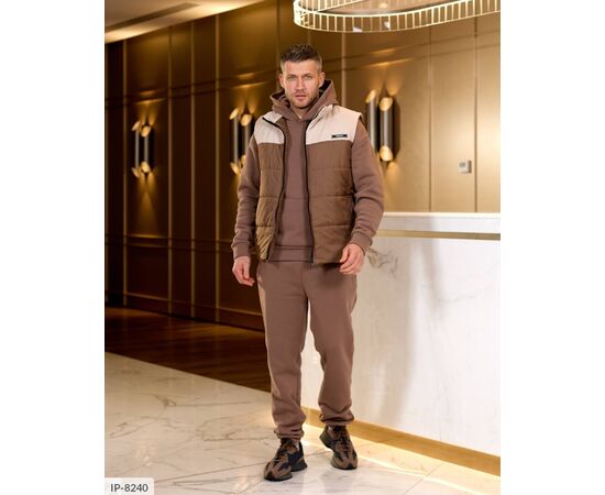 Чоловічий спортивний костюм на флісі р.48;50;52;54-56;58-60 "LETTI" купити недорого від прямого постачальника, зображення 36