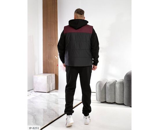 Чоловічий спортивний костюм на флісі р.48;50;52;54-56;58-60 "LETTI" купити недорого від прямого постачальника, зображення 47