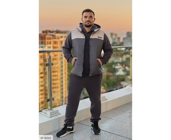 Чоловічий спортивний костюм на флісі р.48;50;52;54-56;58-60 "LETTI" купити недорого від прямого постачальника, зображення 34