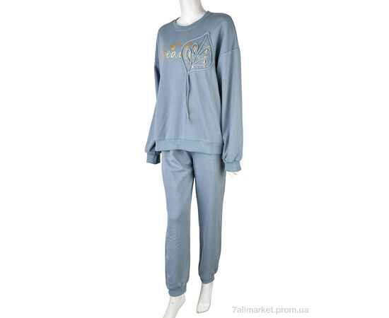 Спортивний костюм жіночий Зима 4274-Q691 mix (10 шт. р.сіткаXL-4XL) "Pryama Vigoda" недорого оптом від прямого постачальника, зображення 2