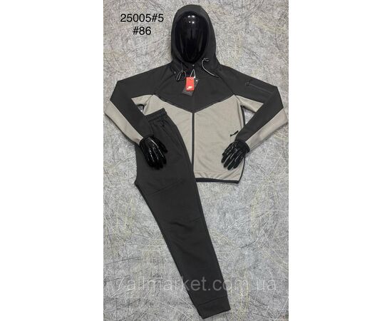 Спортивний костюм чоловічий на манжеті розміри M-3XL (3кв)"PROSTOMEN" недорого від прямого постачальника, зображення 4