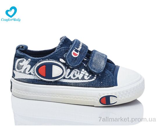 Фотография Кеды детские легкие Весна/осень 1919-10 синій (6 пар р.25-30) "Comfort-baby" недорого оптом от прямого поставщика, изображение 2