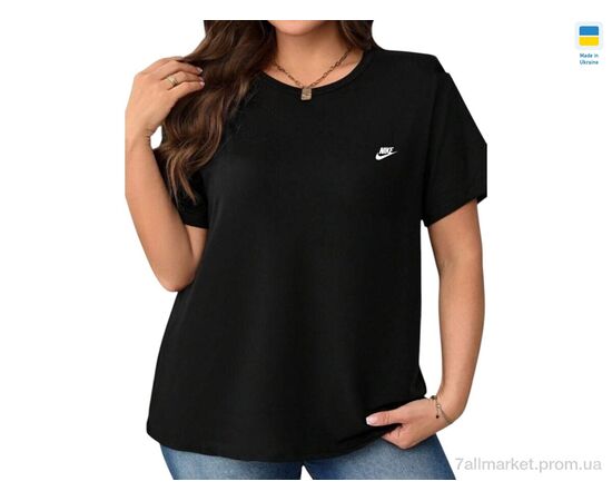 Футболка жіноча Літо 9-1-1NI чорний (4 шт. р.сіткаS-XL) "Sport style" недорого оптом від прямого постачальника, зображення 2