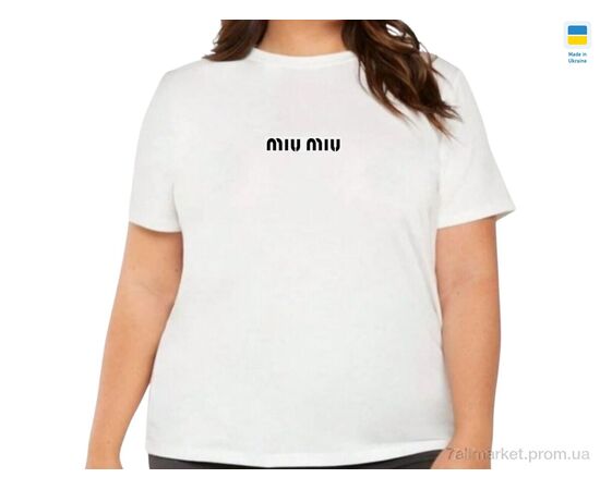 Футболка жіноча Літо 9-1MU білий (4 шт. р.сіткаS-XL) "Sport style" недорого оптом від прямого постачальника, зображення 2