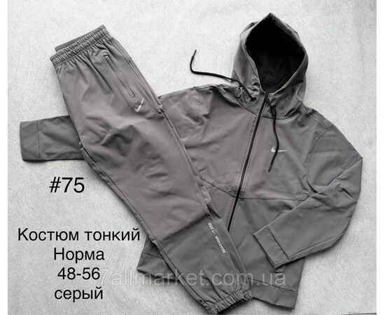 Спортивний костюм чоловічий, р-ри 48-56 (4 кв) "L&K" недорого від прямого постачальника, зображення 2
