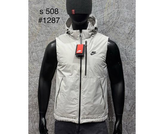 Фотография Жилетка мужская плащёвка р-ры L-4XL (6цв)"PROSTOMEN" недорого от прямого поставщика, изображение 3