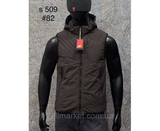 Фотография Жилетка мужская плащёвка р-ры L-4XL (6цв)"PROSTOMEN" недорого от прямого поставщика, изображение 3