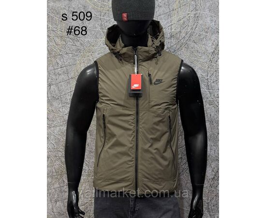 Фотография Жилетка мужская плащёвка р-ры L-4XL (6цв)"PROSTOMEN" недорого от прямого поставщика, изображение 5