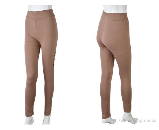 Фотография Лосинсы женские Весна/осень 12514B beige (5 шт. р.сетка 42-50) "Obuvok" недорого оптом от прямого поставщика, изображение 3