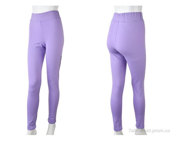 Лосінси жіночі Весна/осінь 12514B violet (5 шт. р.сітка42-50) "Obuvok" недорого оптом від прямого постачальника, зображення 3