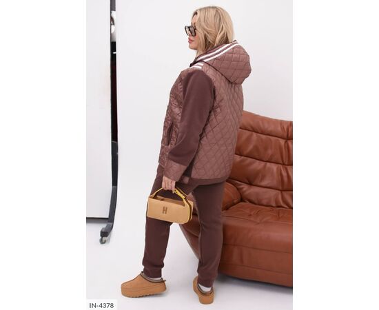 Жіночий прогулянковий костюм зі штанами великі розміри р.50-52;54-56;58-60;62-64;66-68;64-68 (5кол.) "VLADA" купити недорого від прямого постачальника, зображення 8