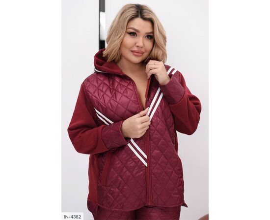 Жіночий прогулянковий костюм зі штанами великі розміри р.50-52;54-56;58-60;62-64;66-68;64-68 (5кол.) "VLADA" купити недорого від прямого постачальника, зображення 23