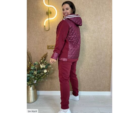 Фотография Женский прогулочный костюм со штанами большие размеры р.50-52;54-56;58-60;62-64;66-68;64-68 (5цв) "VLADA" купить недорого от прямого поставщика, изображение 33