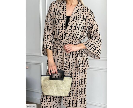 Фотография Женский костюм оверсайз р.50-52 (3цв) "ANNABELLE" купить недорого от прямого поставщика, изображение 9