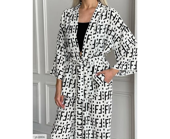 Фотография Женский костюм оверсайз р.50-52 (3цв) "ANNABELLE" купить недорого от прямого поставщика, изображение 4