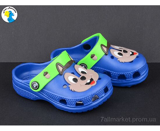 Крокси дитячі літні Літо 116261 (8 пар р.22-28) "Jose Amorales" недорого оптом від прямого постачальника, зображення 2